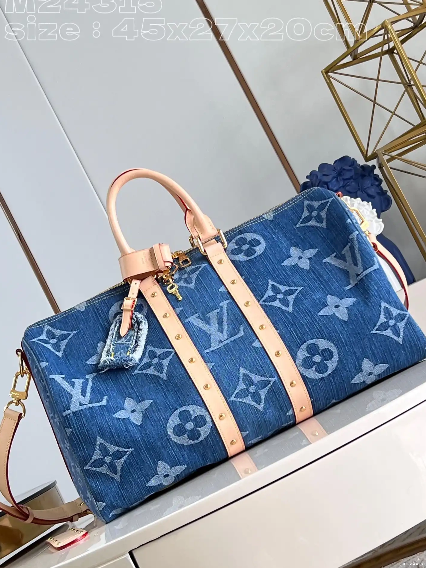 AAA Replica Ru 45 BANDOULIÈRE VUITTON KEEPALL LOUIS 0518